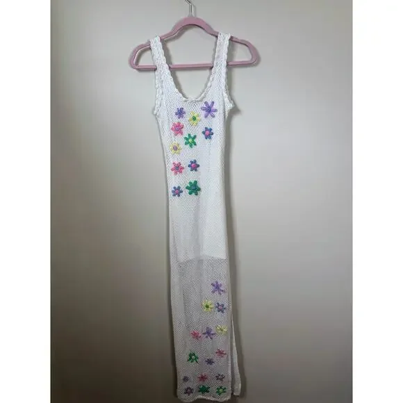NEW NWT Beach Riot Diana Crochet Maxi Dress Size XS - Picture 3 of 5